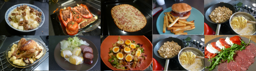 examples de recettes